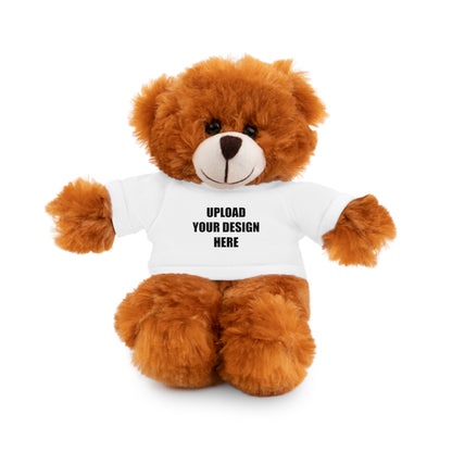 Personalized Stuffed Animal with Custom Shirt Featuring Your Child's Artwork