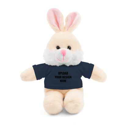 Personalized Stuffed Animal with Custom Shirt Featuring Your Child's Artwork