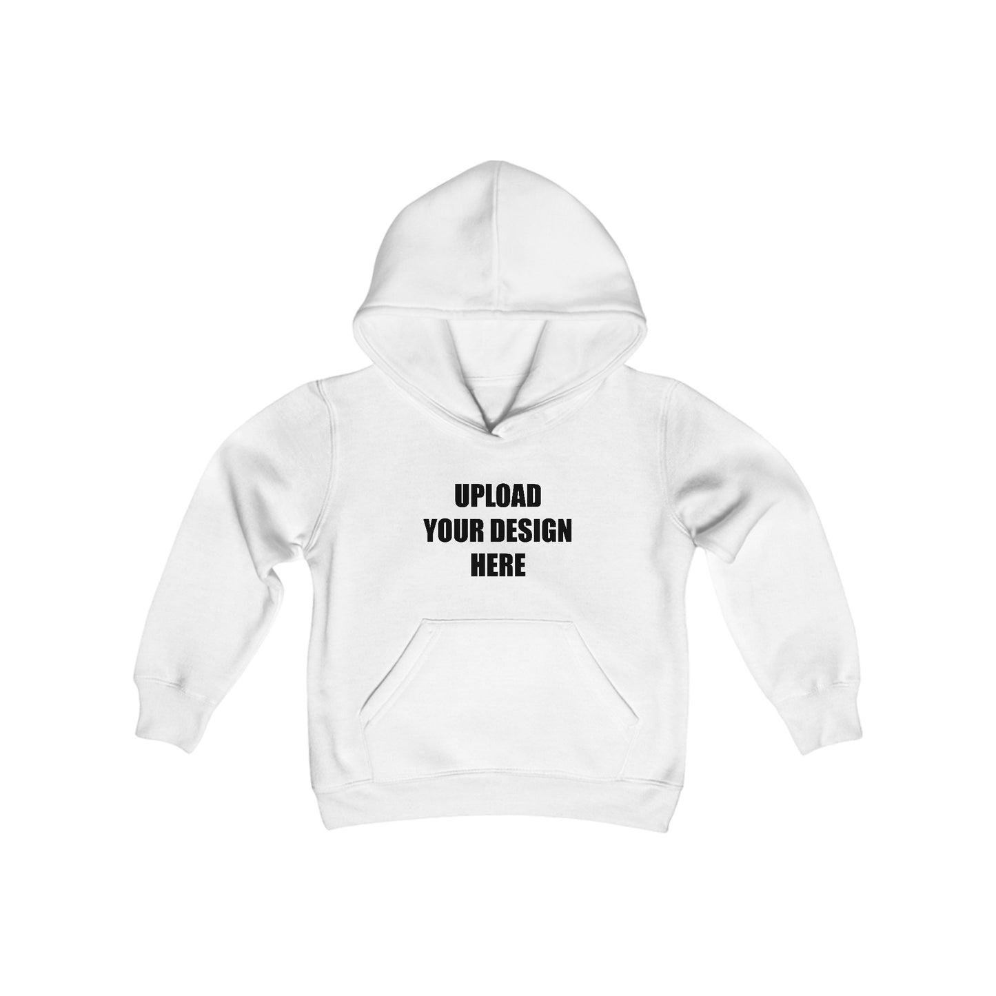 Personalized Heavy Blend Hooded Sweatshirt with Your Child's Artwork