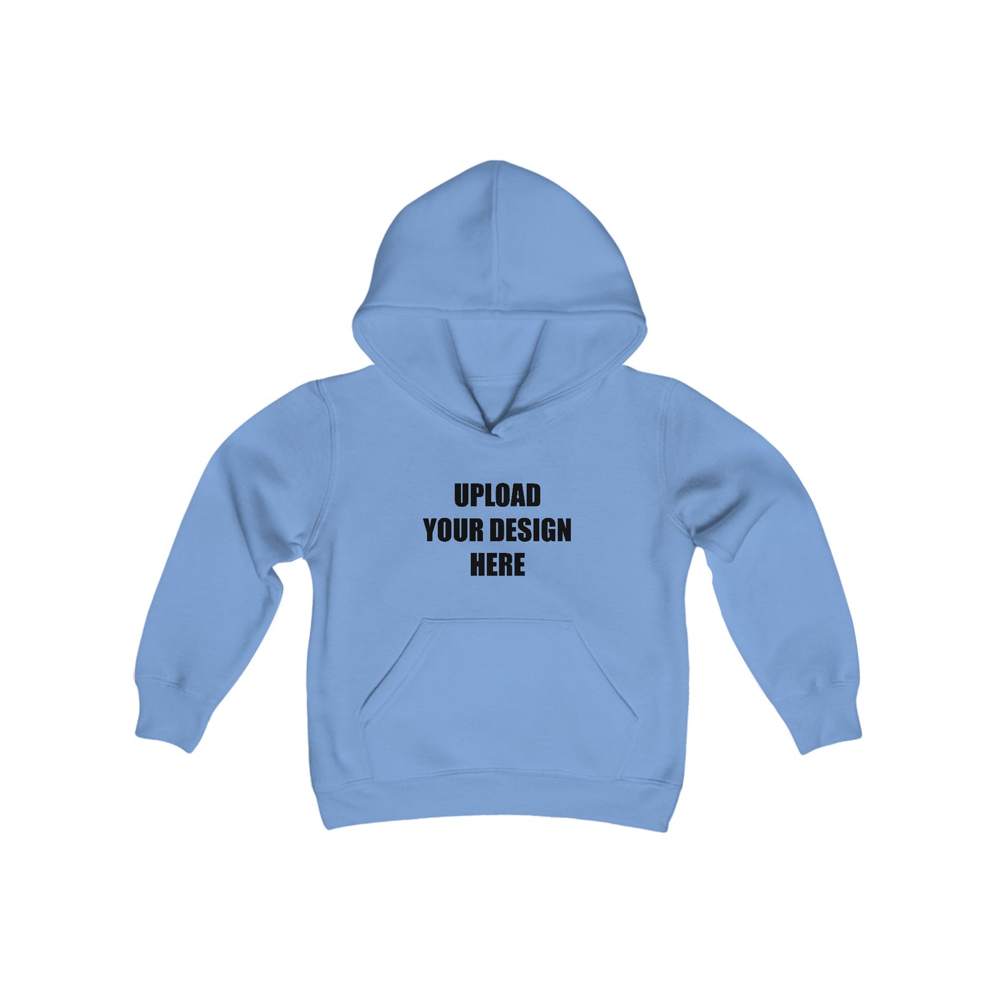 Personalized Heavy Blend Hooded Sweatshirt with Your Child's Artwork