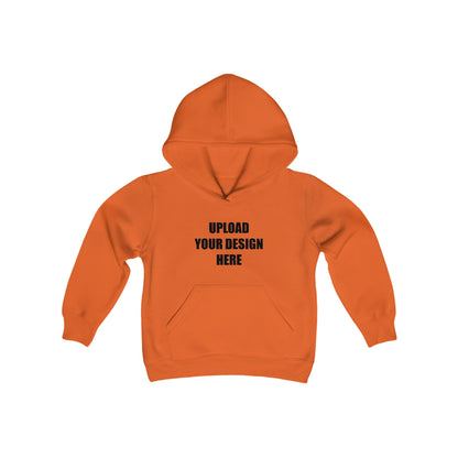 Personalized Heavy Blend Hooded Sweatshirt with Your Child's Artwork