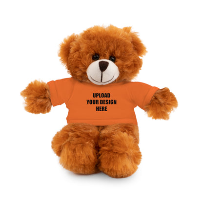 Personalized Stuffed Animal with Custom Shirt Featuring Your Child's Artwork