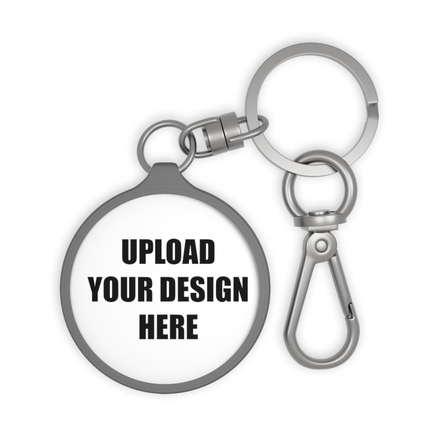 Custom Keyring Tag with Your Child's Artwork