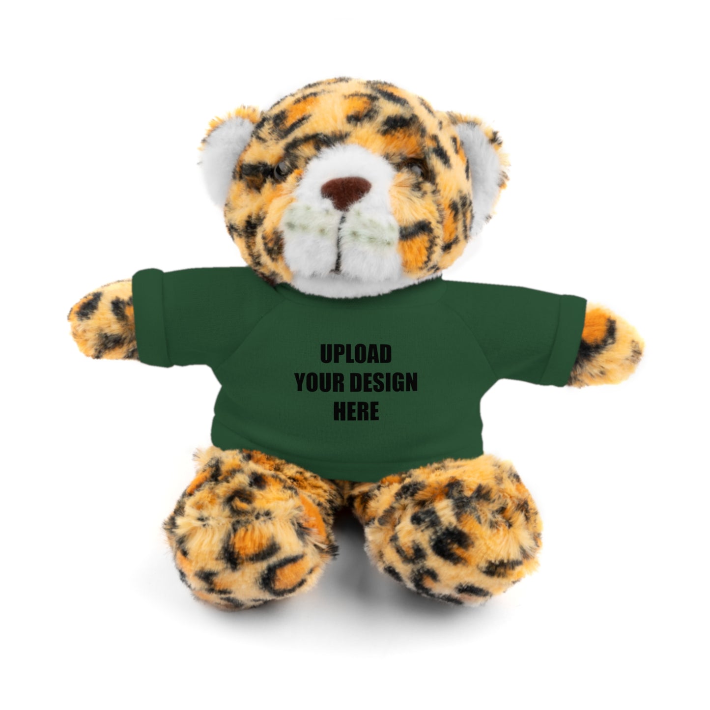 Personalized Stuffed Animal with Custom Shirt Featuring Your Child's Artwork