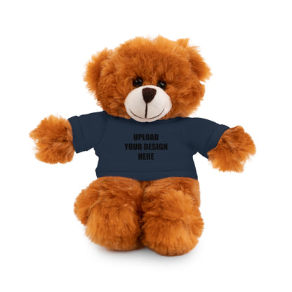 Personalized Stuffed Animal with Custom Shirt Featuring Your Child's Artwork