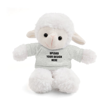 Personalized Stuffed Animal with Custom Shirt Featuring Your Child's Artwork