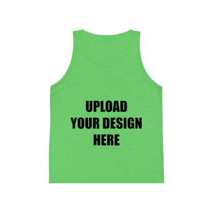 Personalized Kid's Jersey Tank Top with Custom Artwork