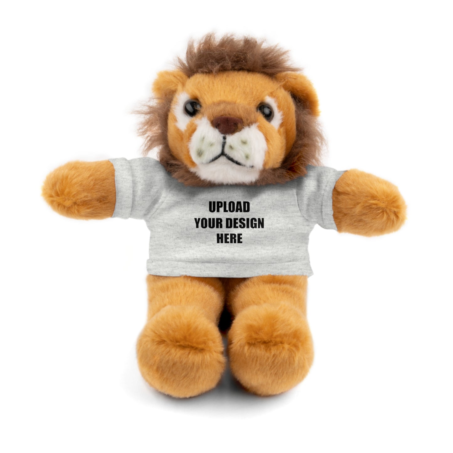 Personalized Stuffed Animal with Custom Shirt Featuring Your Child's Artwork