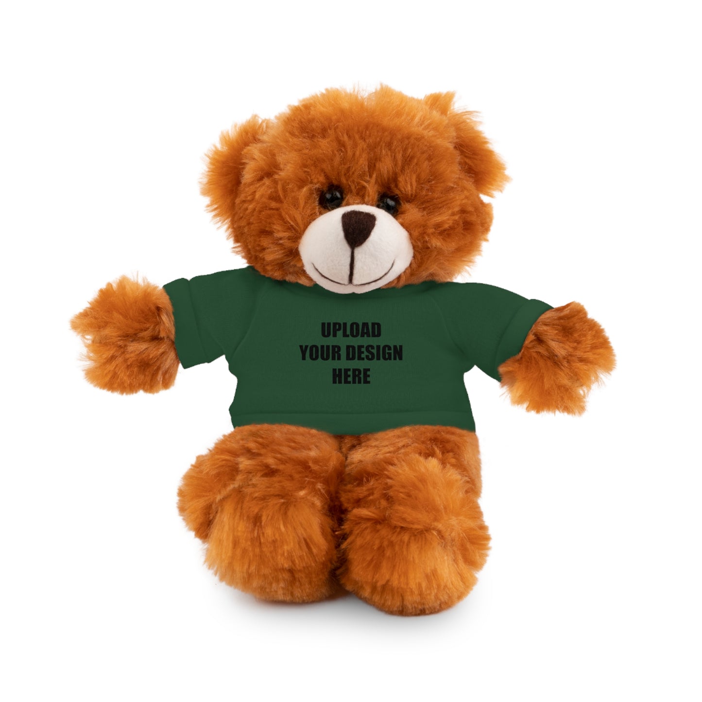 Personalized Stuffed Animal with Custom Shirt Featuring Your Child's Artwork