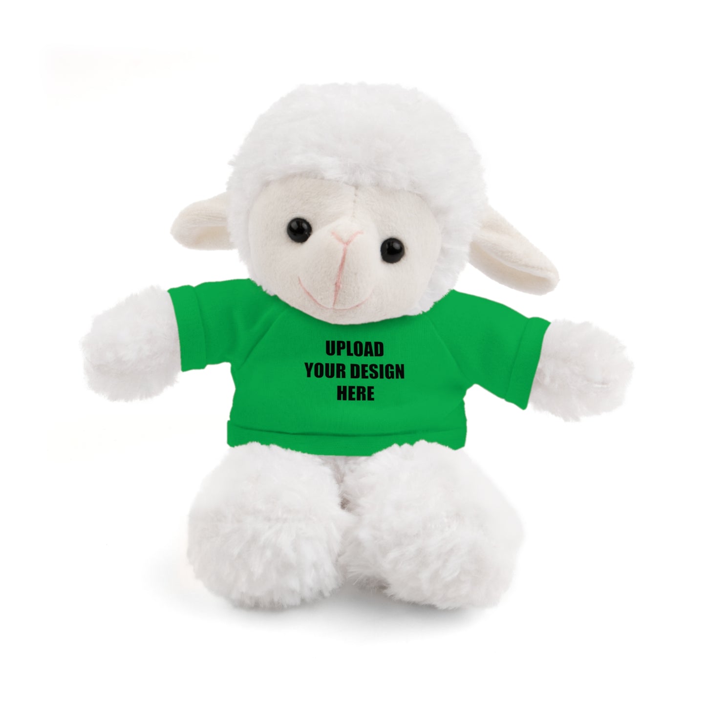 Personalized Stuffed Animal with Custom Shirt Featuring Your Child's Artwork