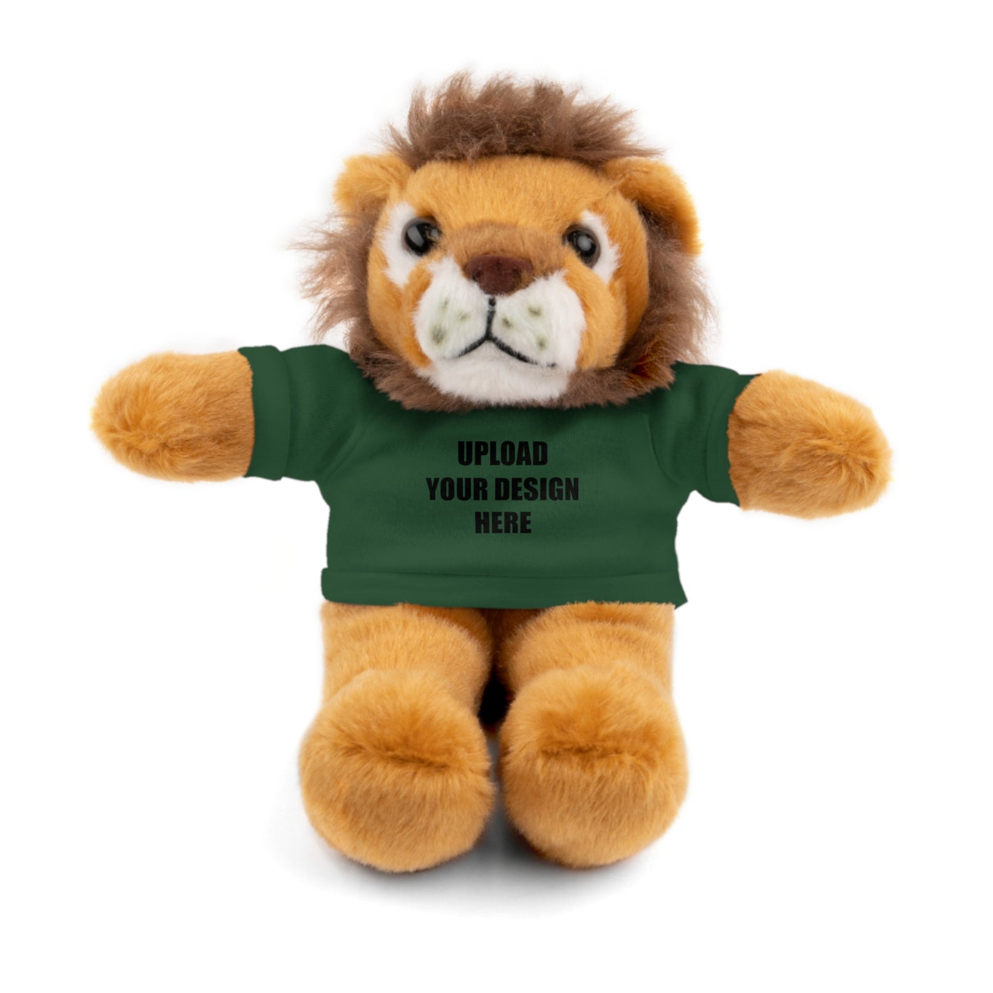 Personalized Stuffed Animal with Custom Shirt Featuring Your Child's Artwork