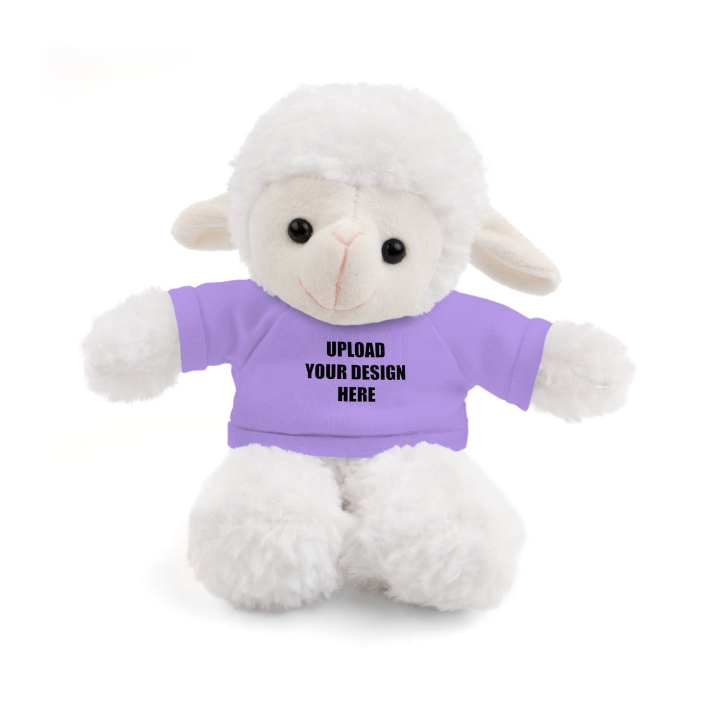 Personalized Stuffed Animal with Custom Shirt Featuring Your Child's Artwork