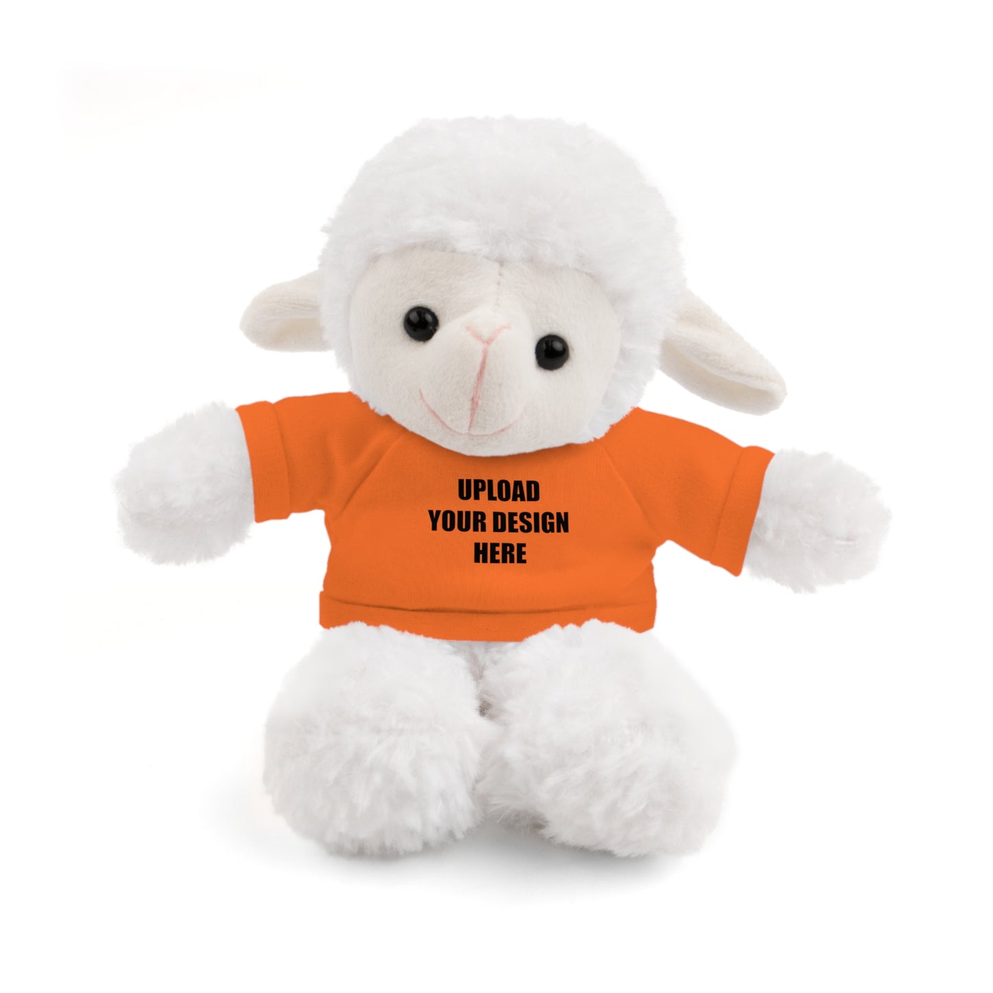 Personalized Stuffed Animal with Custom Shirt Featuring Your Child's Artwork