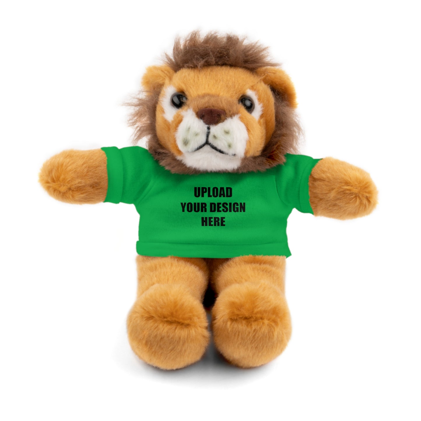 Personalized Stuffed Animal with Custom Shirt Featuring Your Child's Artwork