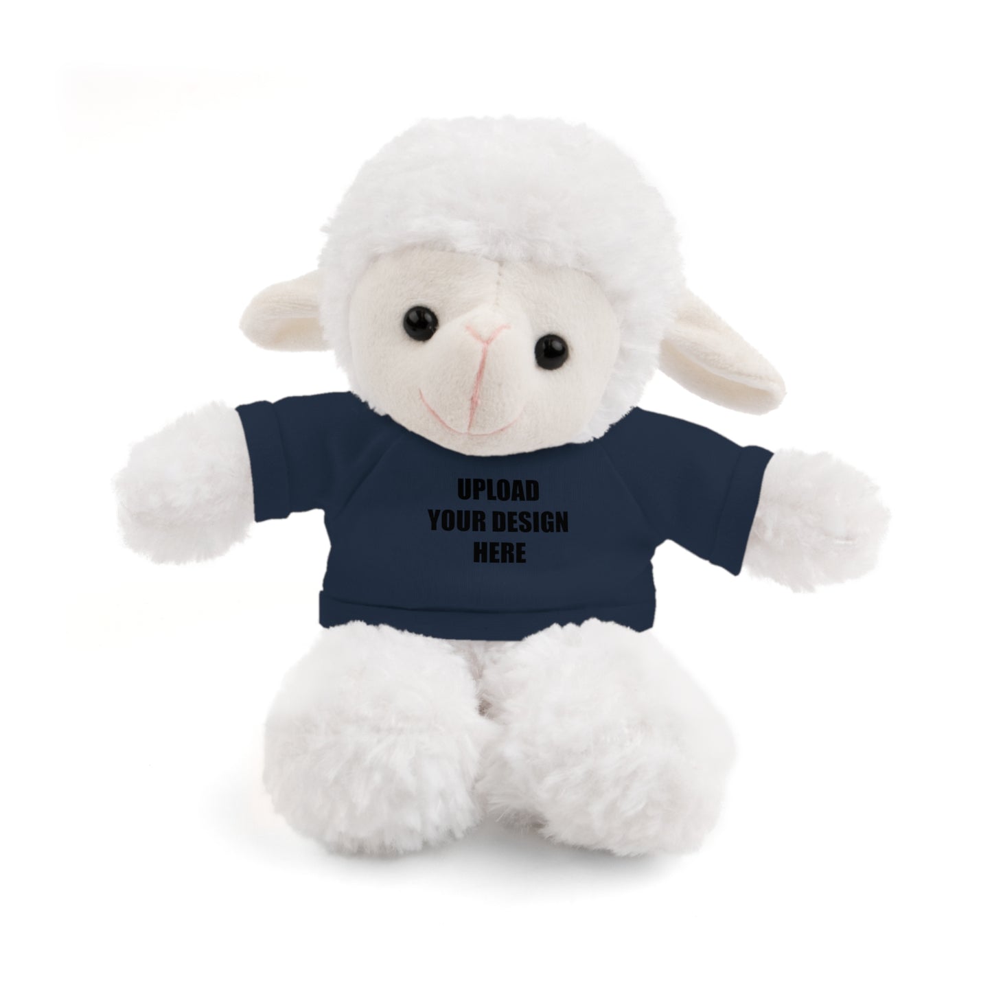 Personalized Stuffed Animal with Custom Shirt Featuring Your Child's Artwork