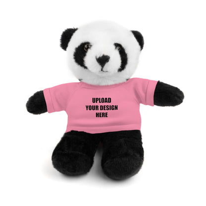 Personalized Stuffed Animal with Custom Shirt Featuring Your Child's Artwork