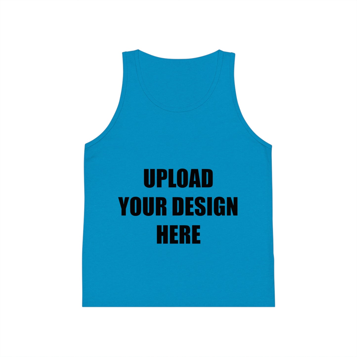 Personalized Kid's Jersey Tank Top with Custom Artwork