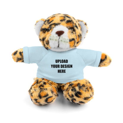 Personalized Stuffed Animal with Custom Shirt Featuring Your Child's Artwork