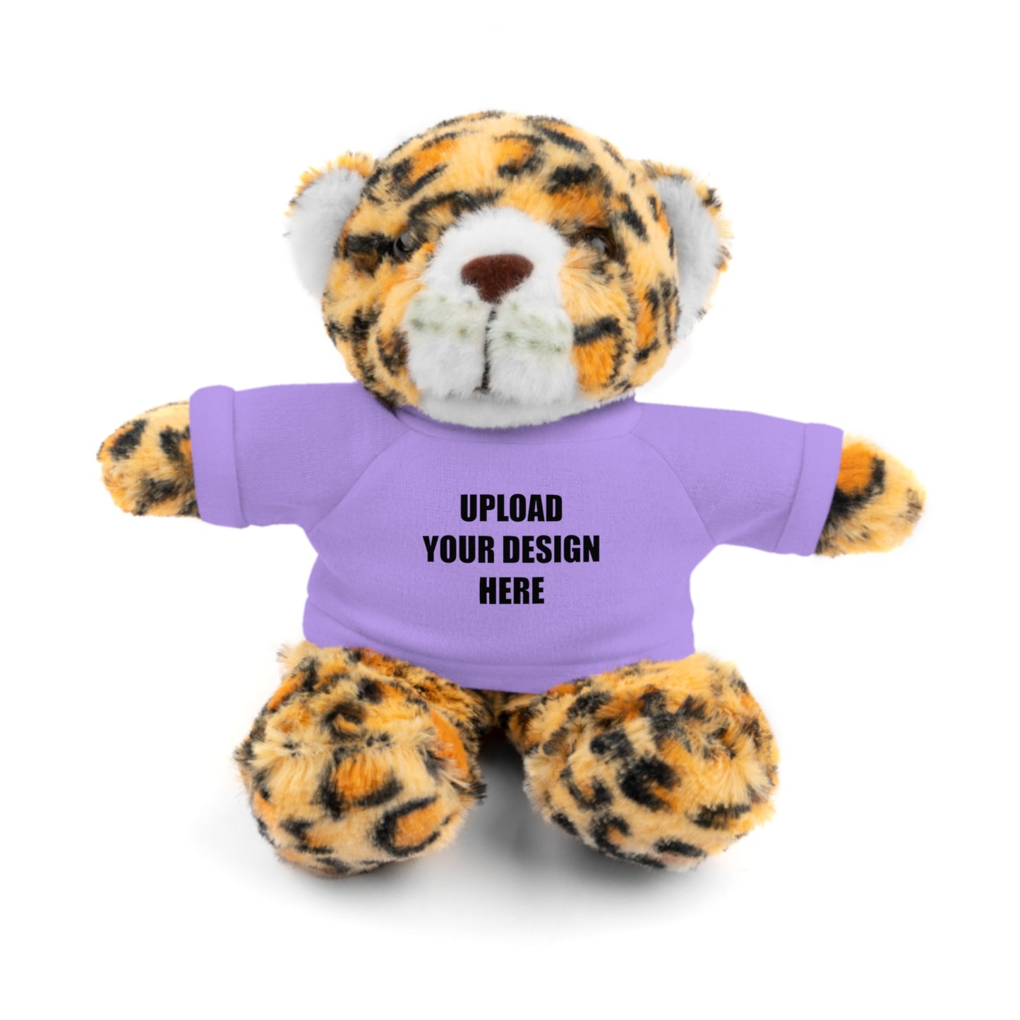 Personalized Stuffed Animal with Custom Shirt Featuring Your Child's Artwork