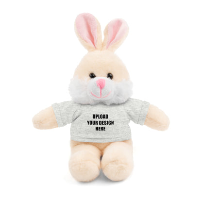 Personalized Stuffed Animal with Custom Shirt Featuring Your Child's Artwork