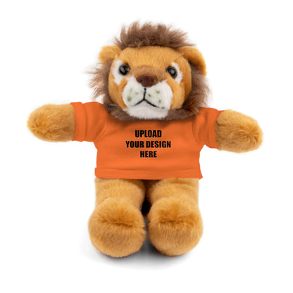 Personalized Stuffed Animal with Custom Shirt Featuring Your Child's Artwork