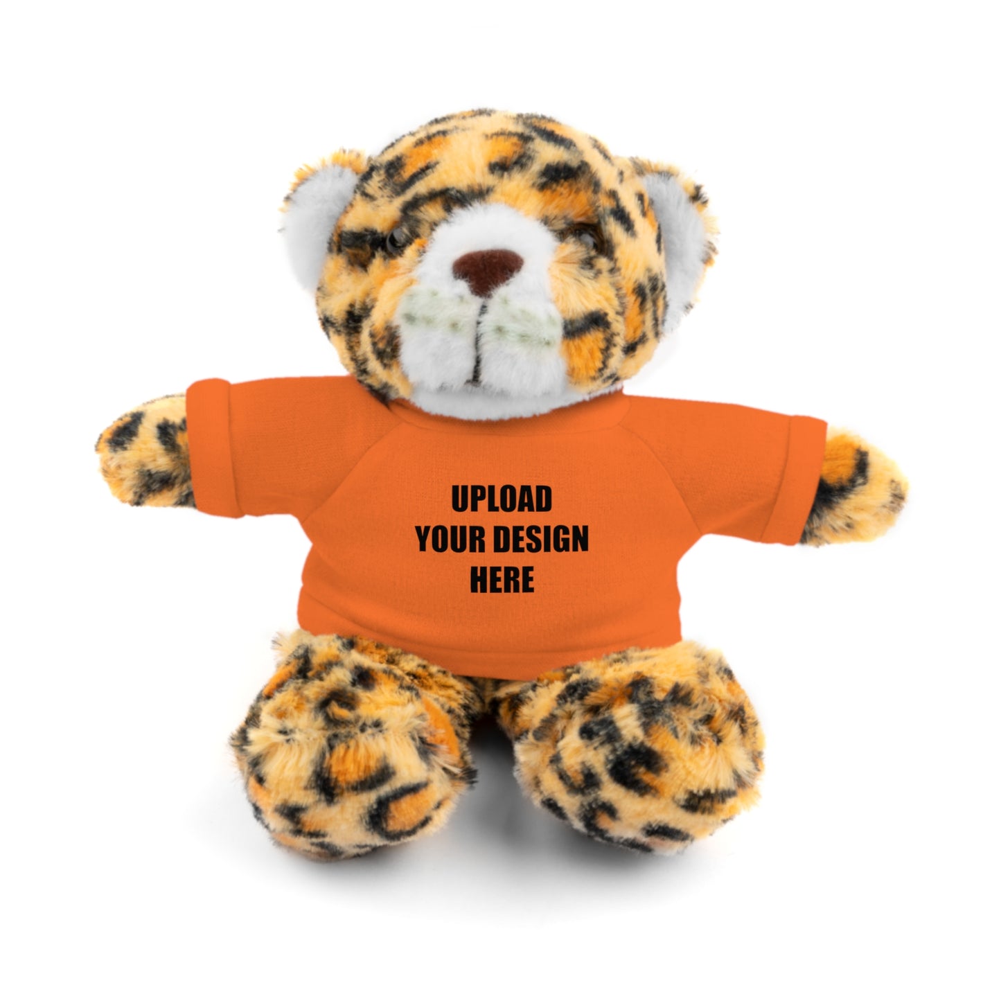 Personalized Stuffed Animal with Custom Shirt Featuring Your Child's Artwork