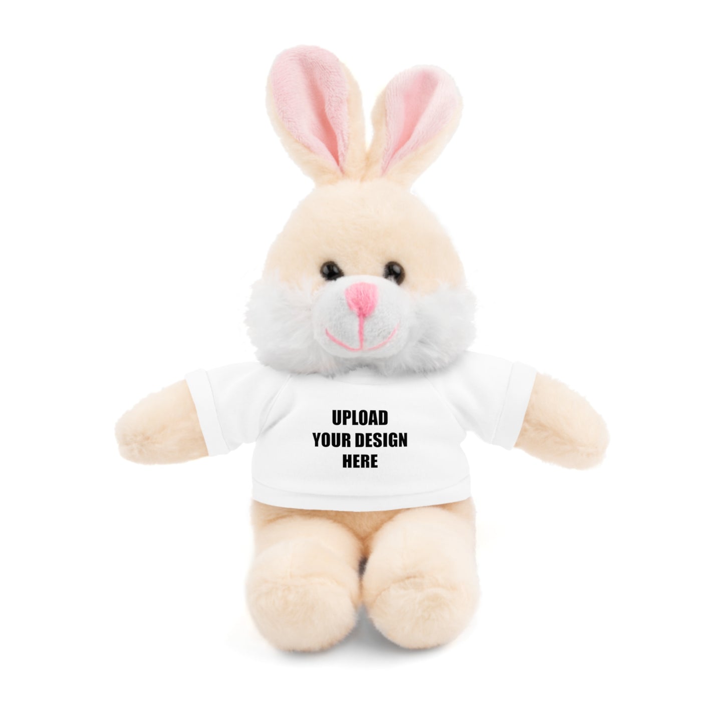 Personalized Stuffed Animal with Custom Shirt Featuring Your Child's Artwork