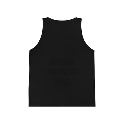 Personalized Kid's Jersey Tank Top with Custom Artwork