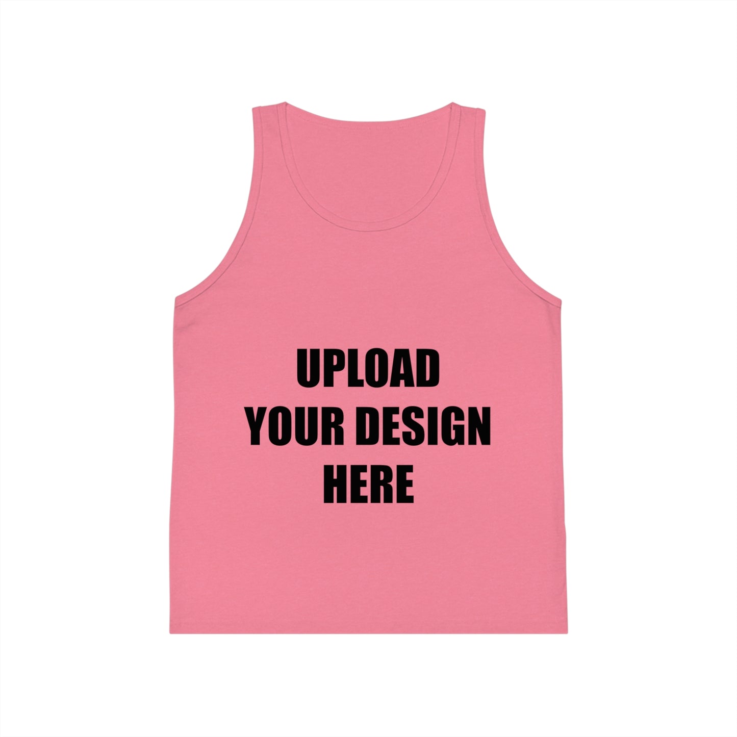 Personalized Kid's Jersey Tank Top with Custom Artwork