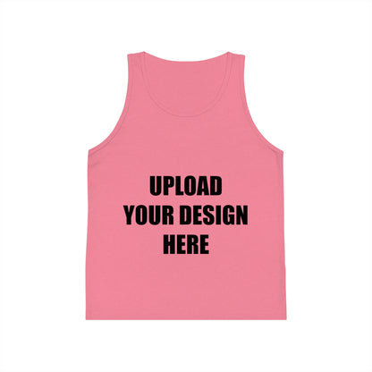 Personalized Kid's Jersey Tank Top with Custom Artwork