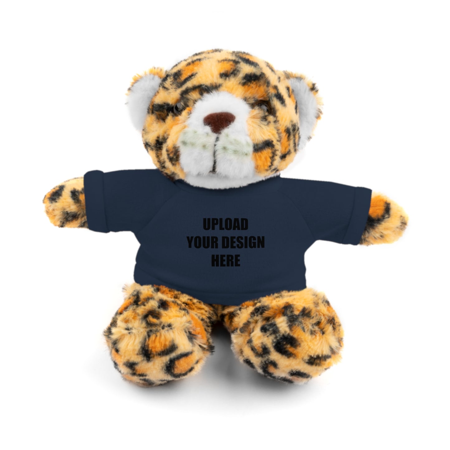 Personalized Stuffed Animal with Custom Shirt Featuring Your Child's Artwork