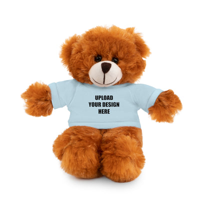 Personalized Stuffed Animal with Custom Shirt Featuring Your Child's Artwork