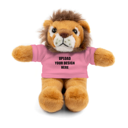 Personalized Stuffed Animal with Custom Shirt Featuring Your Child's Artwork