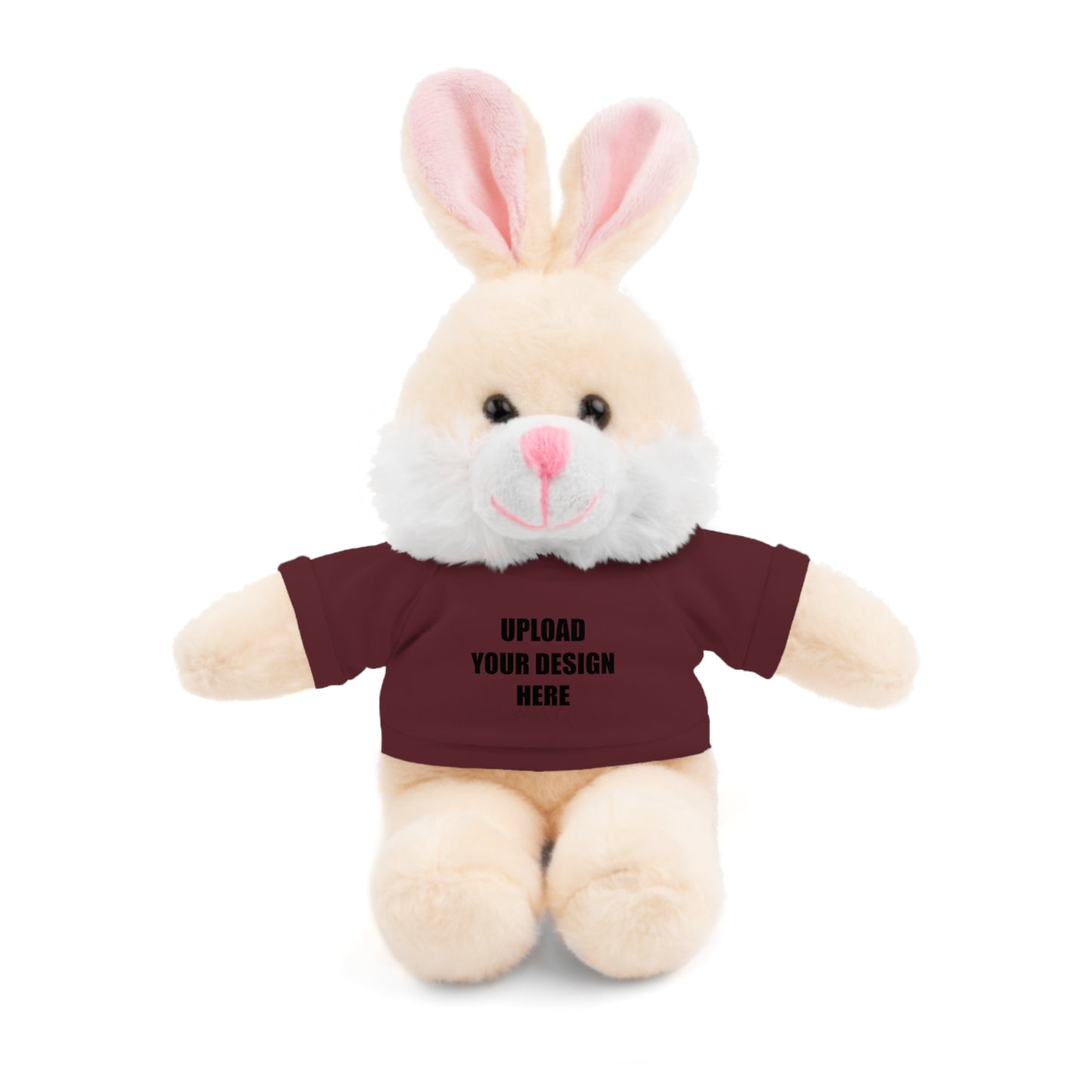 Personalized Stuffed Animal with Custom Shirt Featuring Your Child's Artwork