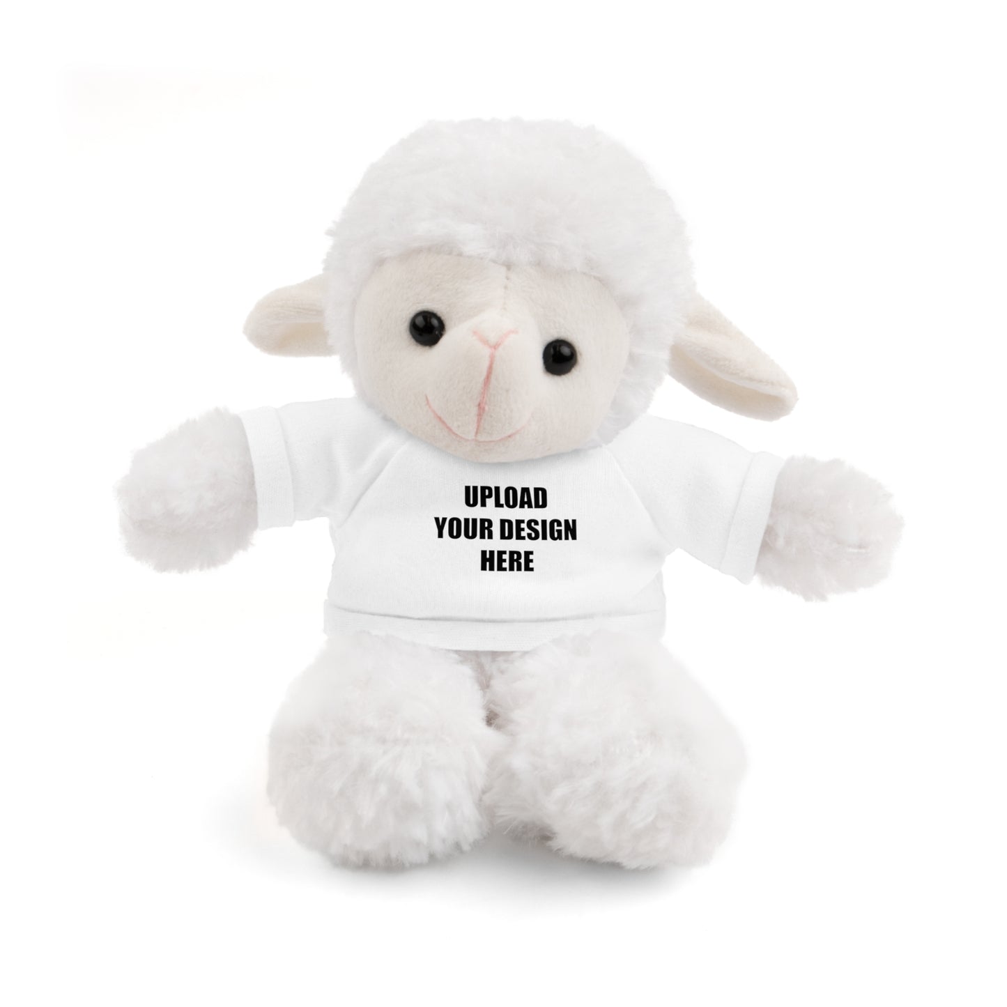 Personalized Stuffed Animal with Custom Shirt Featuring Your Child's Artwork