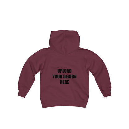 Personalized Heavy Blend Hooded Sweatshirt with Your Child's Artwork