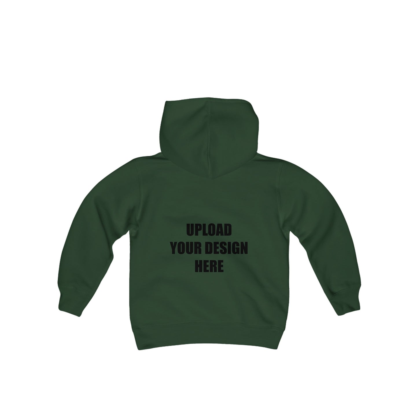 Personalized Heavy Blend Hooded Sweatshirt with Your Child's Artwork