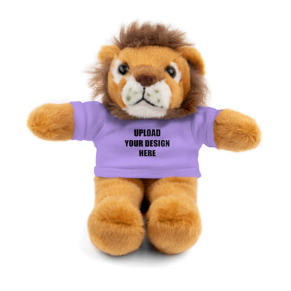 Personalized Stuffed Animal with Custom Shirt Featuring Your Child's Artwork