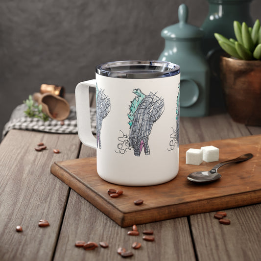 Personalized Insulated Coffee Mug with Your Child's Artwork